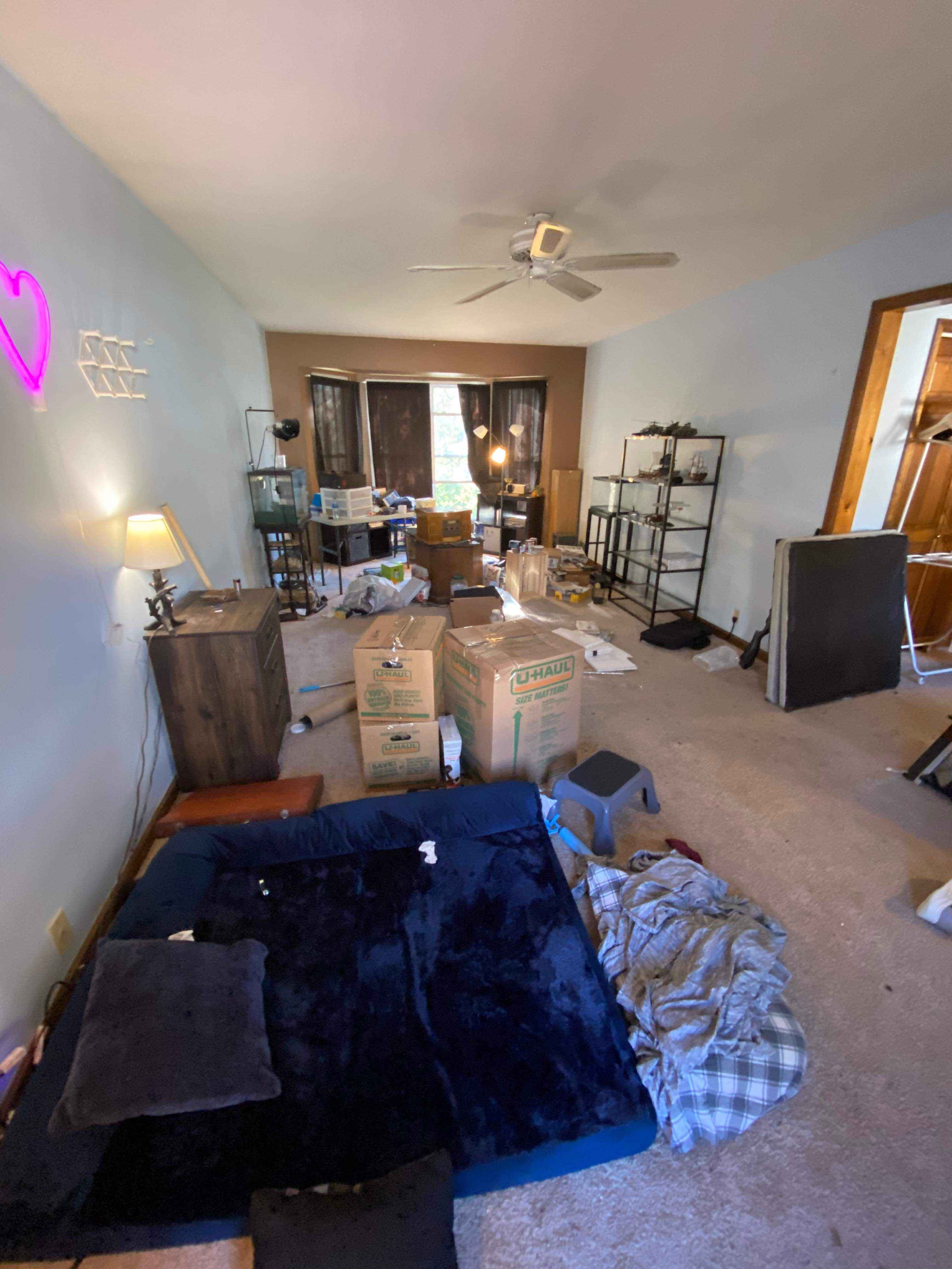 Estate cleanout in progress, St. Charles County, MO